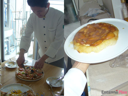 北海道100＆魚介の贅沢グルメピザ／タルトタタン